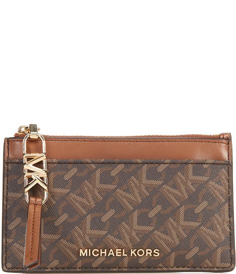 MICHAEL Michael Kors Empire Small Zip Card Case 